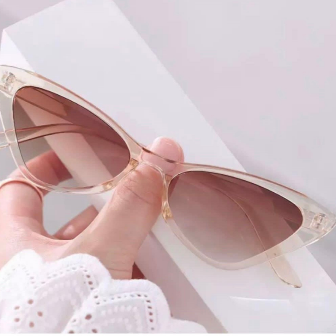 Nude Vintage Cat Eye Shades