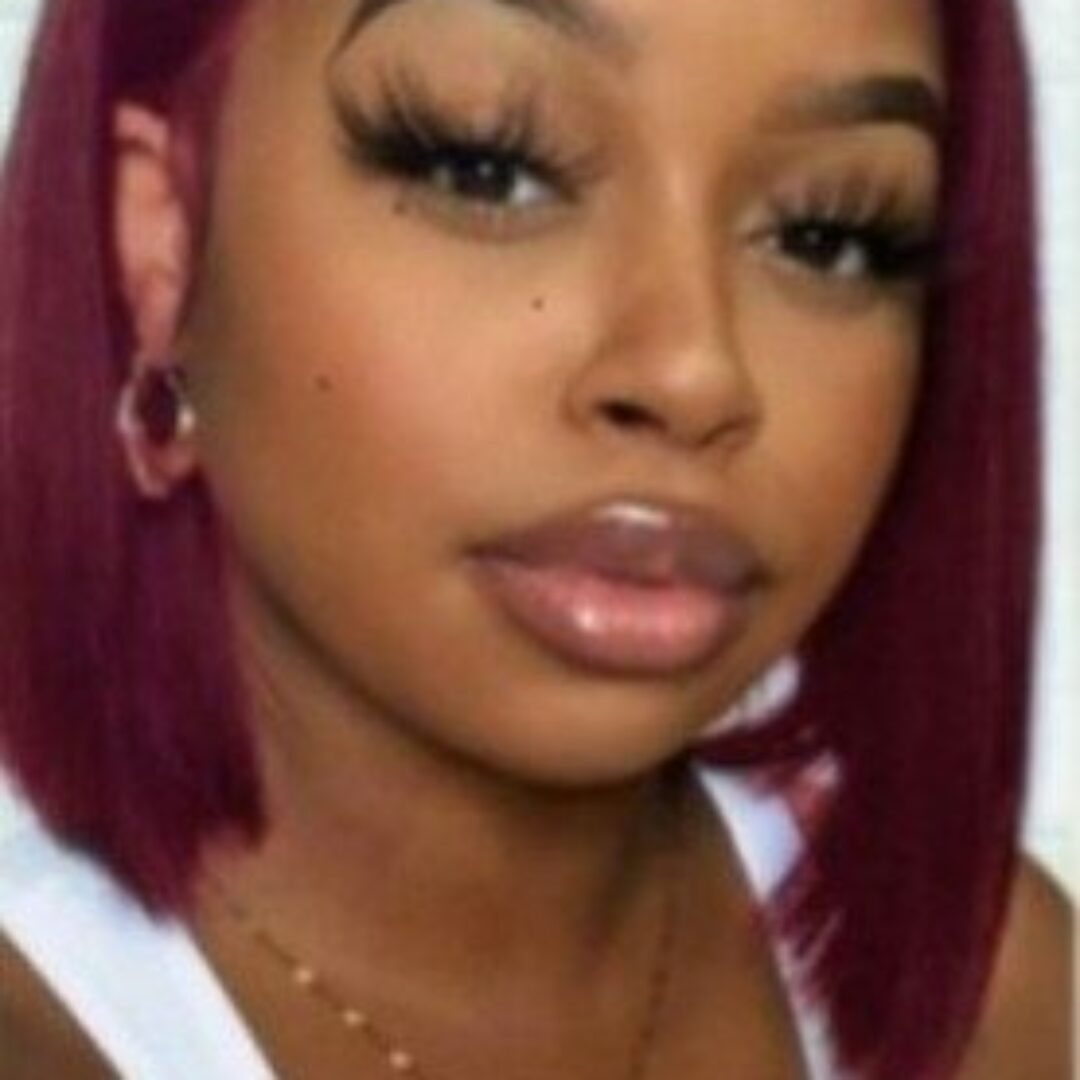 Burgundy Short Bob Wig.