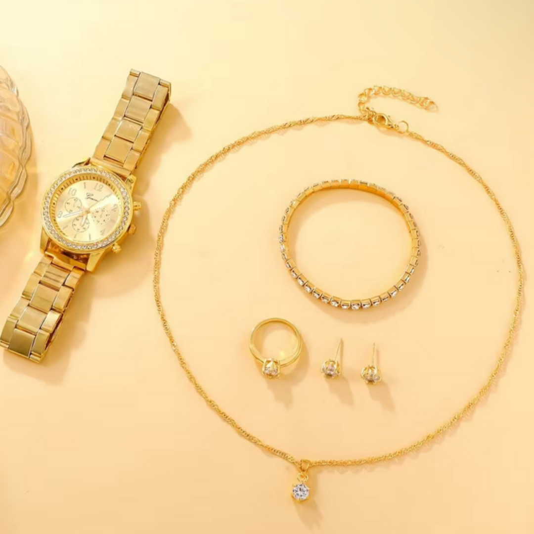 Gold Watch Set