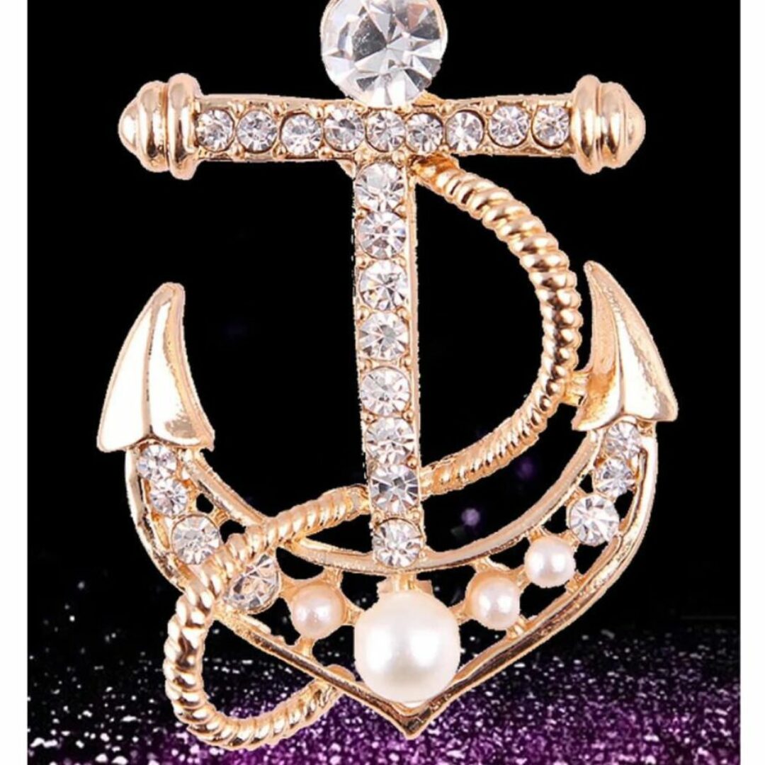 Anchor Brooch