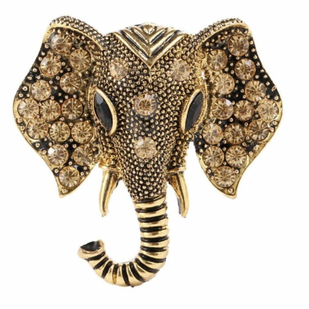 Elephant Brooch