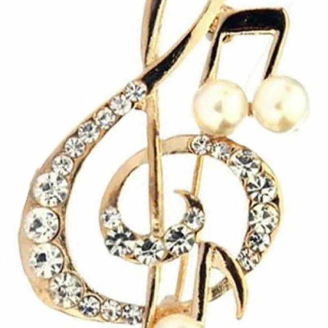 Music Note Brooch