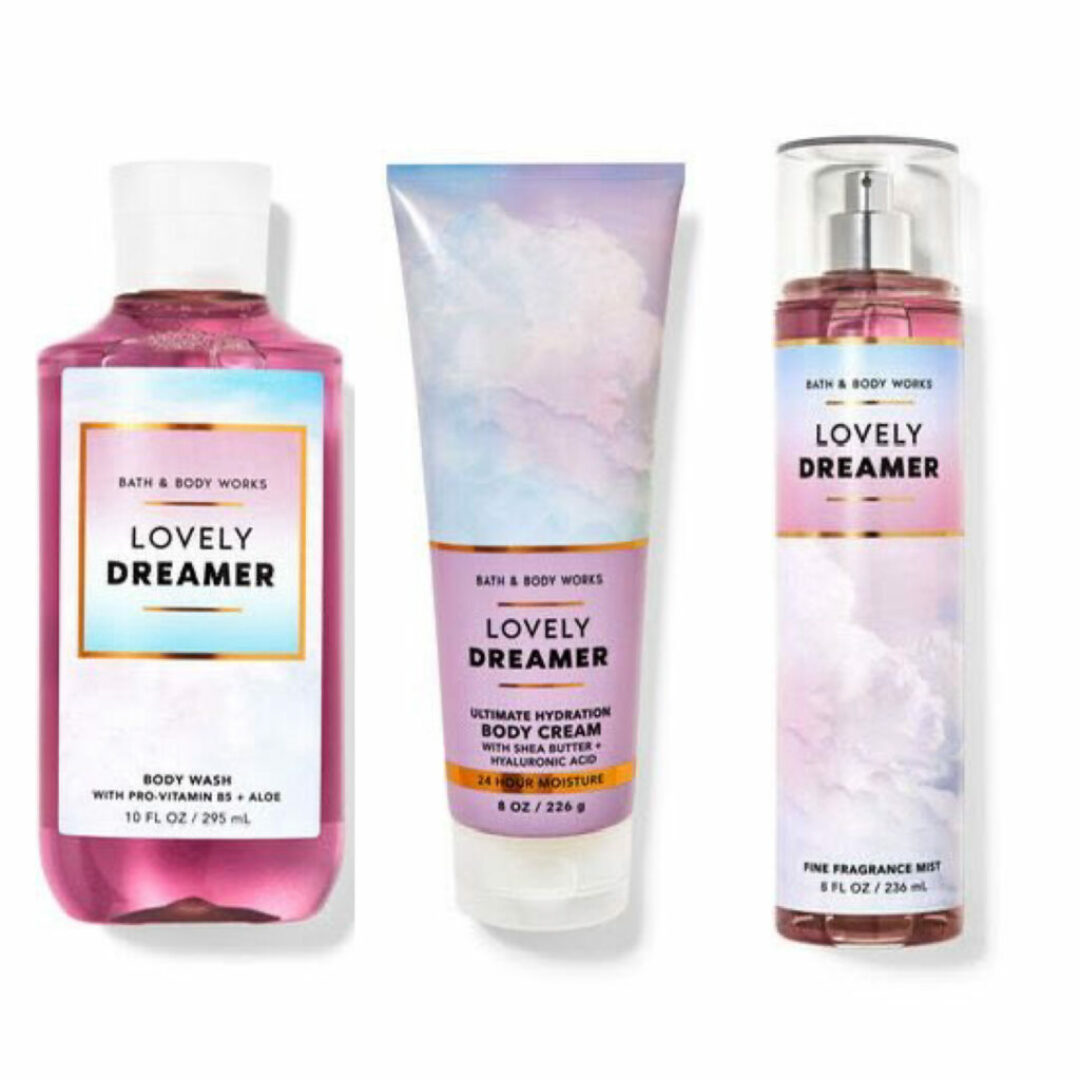 Scented Body Wash, Cream & Fragrance Mist