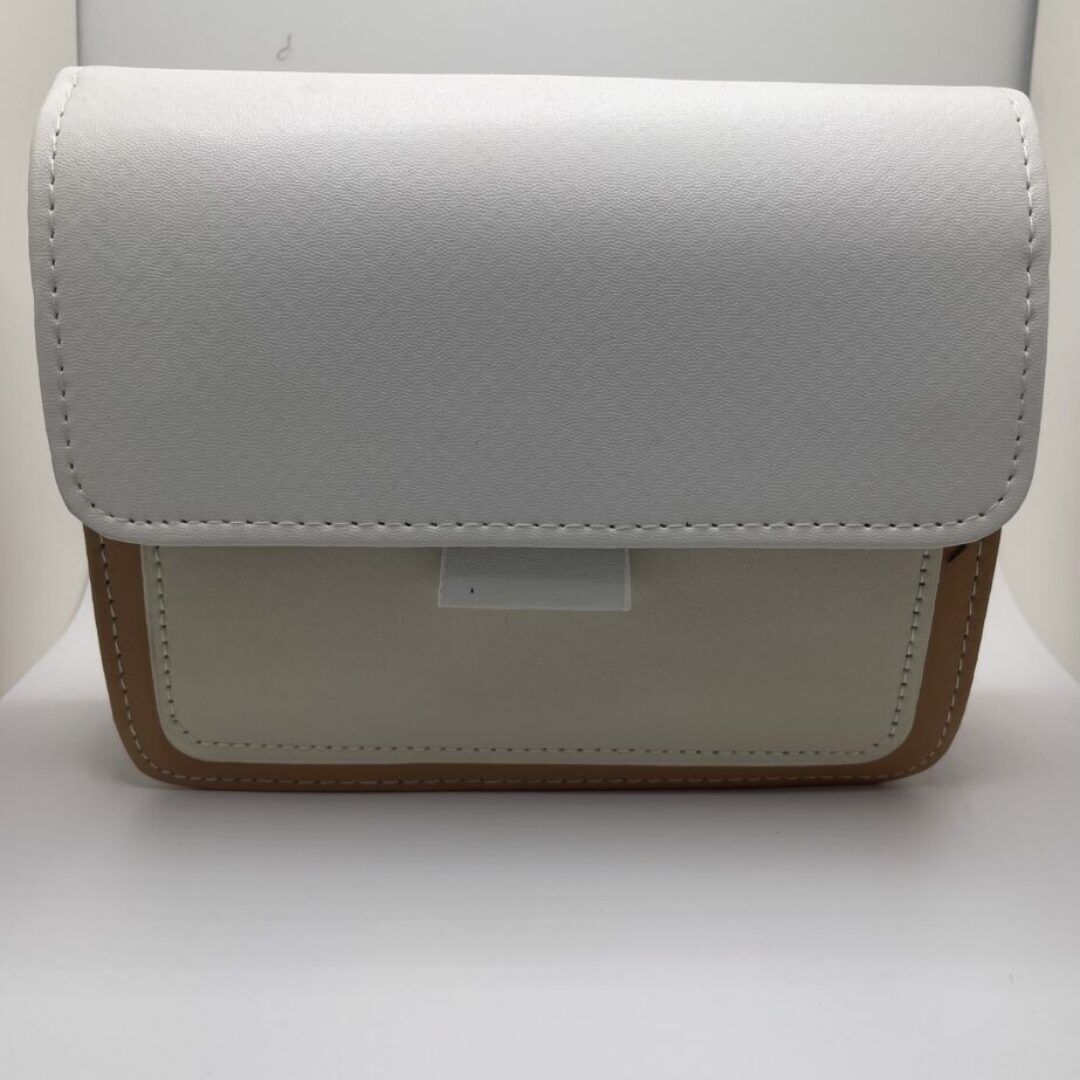 White Contrast Colour Bag