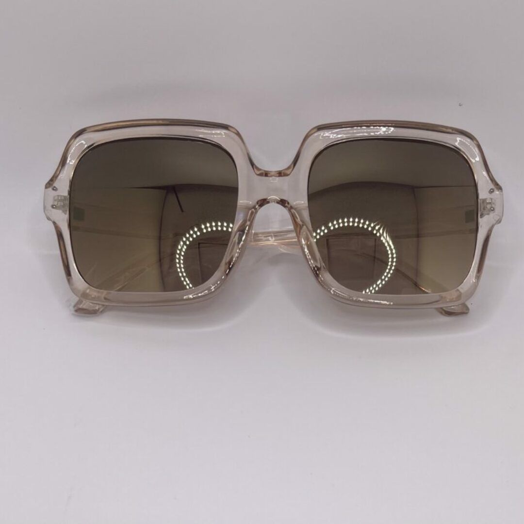 Champagne Oversized Sunglasses